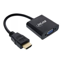 INLINE HDMI zu VGA und stereo Audio Konverter Kabel 1080p (65003B)