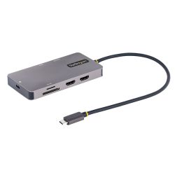 USB-C Multiport-Adapter USB-C 3.0 grau (120B-USBC-MULTIPORT)