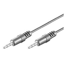 MediaRange MediaRange Audio Kabel 3,5mm Stereo Jack 1.00m black (MRCS140)