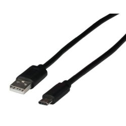 EFB USB2.0 Anschlusskabel A-C,St.-St.,3m, 480Mbit 3 (EBUSBC-USB20AK.3)