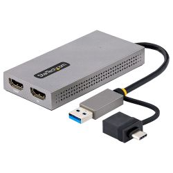 StarTech USB TO DUAL HDMI ADAPTER (107B-USB-HDMI)