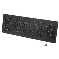 2.4GHz Wireless Tastatur schwarz (ID0203)