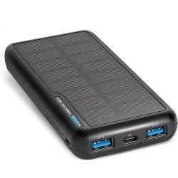 Solar Powerbank 10000 schwarz (TTBB10000SK)