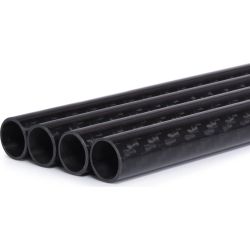 Carbon HardTube 80cm 13/10mm carbon black 4er-Pack (18657)