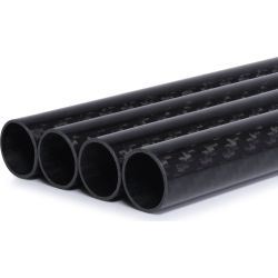 Carbon HardTube 80cm 16/13mm carbon black 4er-Pack (18658)