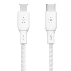 BoostCharge Kabel USB-C zu USB-C 100W 2m weiß (CAB014BT2MWH)