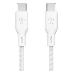 BoostCharge Kabel USB-C zu USB-C 100W 3m weiß (CAB014BT3MWH)