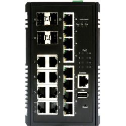 Pro IGS-5 Industrial Railmount Gigabit Managed Switch (IGS-5416P)