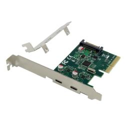 CONCEPTRONIC PCI Express Card 2 Port USB-C 3.2 Strom erfor (EMRICK07G)