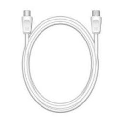 MediaRange MediaRange Antenen-Kabel Koax-Stecker/Kupplung 75Ohm 3.0m we (MRCS163)