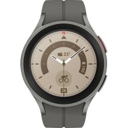 Galaxy Watch 5 Pro LTE Smartwatch gray titanium (SM-R925FZTAEUE)