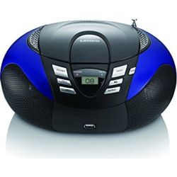 SCD-37USB CD-Player schwarz/blau (A000988)