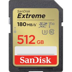 Extreme R180/W130 SDXC 512GB Speicherkarte (SDSDXVV-512G-GNCIN)