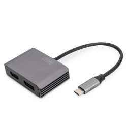 0.2M USB-C - DP + HDMI ADAPTER (DA-70826)