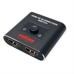 Roline ROLINE Bidirektion.HDMI-Umschalter 2fach 1:2 und 2:1 (14.01.3573)