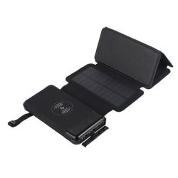 Felixx Premium Solar Powerbank schwarz (PBSOL-10K-3P)