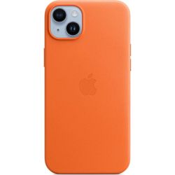 Leder Case mit MagSafe orange für iPhone 14 Plus (MPPF3ZM/A)