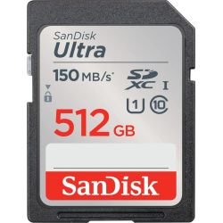 Ultra R150 SDXC 512GB Speicherkarte UHS-I U1 (SDSDUNC-512G-GN6IN)