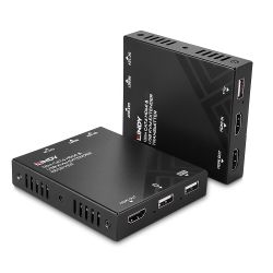 Lindy 120m Cat.6 HDMI 4K30 + USB KVM Extender (39381)