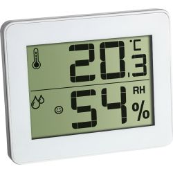 Hygrometer Temperaturstation Digital weiß (30.5027.02)