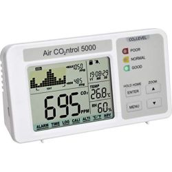 AirCO2ntrol 5000 CO2-Luftmessgerät Datalogger weiß (31.5008.02)