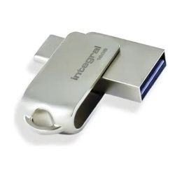 360-C Dual 32GB USB-Stick silber (65-75-46)