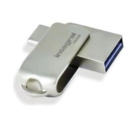 360-C Dual 128GB USB-Stick silber (08-57-92)