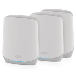 Orbi Wi-Fi 6 WLAN Router + 2 Satelliten weiß (RBK763S-100EUS)