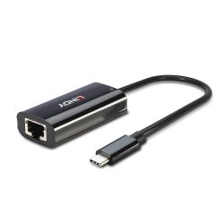 USB 3.2 Gen 1 Gigabit Ethernet Converter mit Power Delivery an (43328)