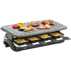 Hot Stone Raclette schwarz/grau (7558.4212)