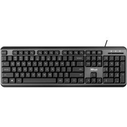 Ody Wired Silent Keyboard Tastatur schwarz (24510)