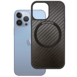 Carbon Case schwarz mit UltiMag für Apple iPhone 14 Pro Max (452060)