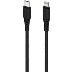 2GO USB Datenkabel-schwarz-100cm USB Type-C 3.1 - Lightning (795848)