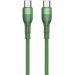 Kabel USB-C Stecker zu USB-C Stecker 1m grün (797311)
