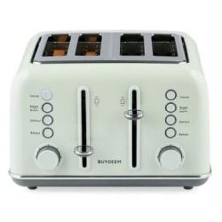 Buydeem Toaster 4 slice green DT640E-CG (6950386605921)