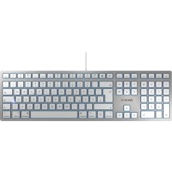 KC 6000 Slim for Mac Tastatur silber/weiß (JK-1620DE-1)
