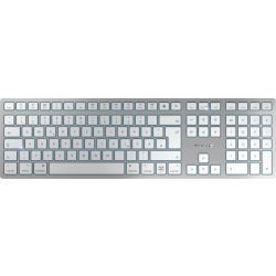 KW 9100 Slim for Mac Wireless Tastatur silber/weiß (JK-9110DE-1)