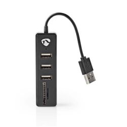 USB-Hub | USB-A Stecker | USB-A Buchse | 3-Port port(s) (UHUBCU2340BK)