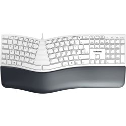 KC 4500 Ergo Tastatur weiß/grau (JK-4500DE-0)