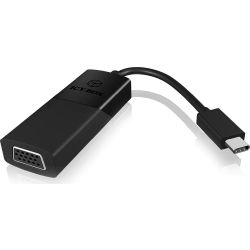 Icy Box IB-AC533-C Adapter USB-C zu VGA schwarz (IB-AC533-C)