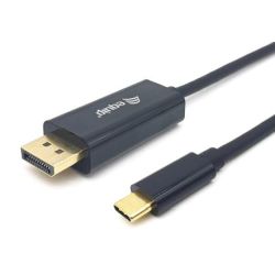 Equip Adapter USB-C -> DisplayPort           4K60Hz 2.00m sw (133427)