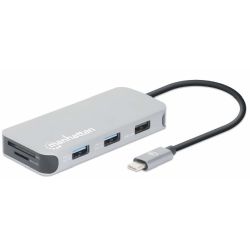 MANHATTAN USB-C 8-in-1-Dockingstation mit Power Delivery 100  (130615)