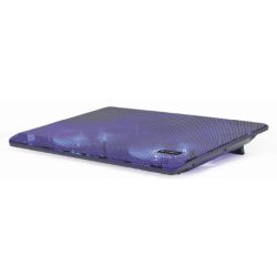 GEMBIRD Notebook-Kühlstativ Höhenverstellbar bis 15,6  (NBS-2F15-05)