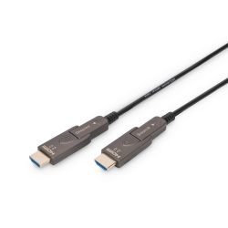 DIGITUS HDMI AOC Hybrid Glasfaserkabel 4K abnehmbar  (AK-330127-300-S)