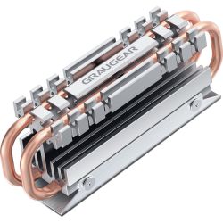 Heatpipe-Kühler silber für M.2 2280 SSD (G-M2HS06)