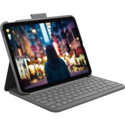 Slim Folio KeyboardDock grau für iPad 10 2022 (920-011423)