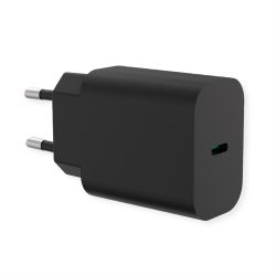 VALUE USB Charger mit Euro-Stecker, 1 Port (Typ-C PD), 25 (19.99.1094)