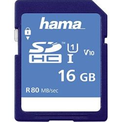 HighSpeed R80 SDHC 16GB Speicherkarte (124134)