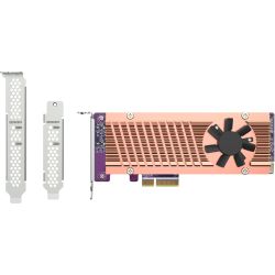 QM2 Expansion Card PCIe 2.0 x4 zu 2x M.2 PCIe (QM2-2P-344A)