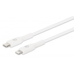 Kabel USB-C Stecker zu Lightning Stecker 0.5m weiß (394505)